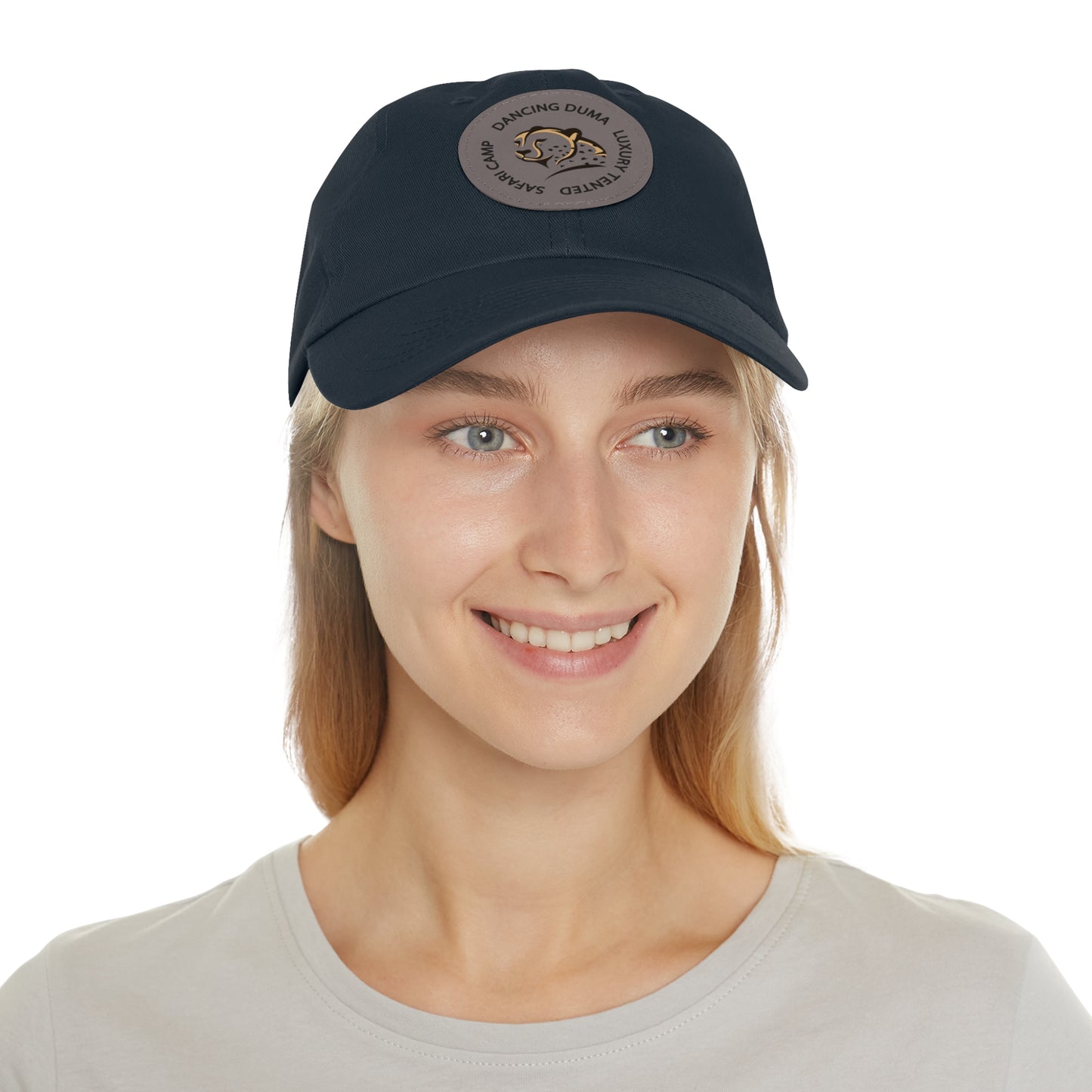 Dancing Duma Hat with Leather Patch (Round)