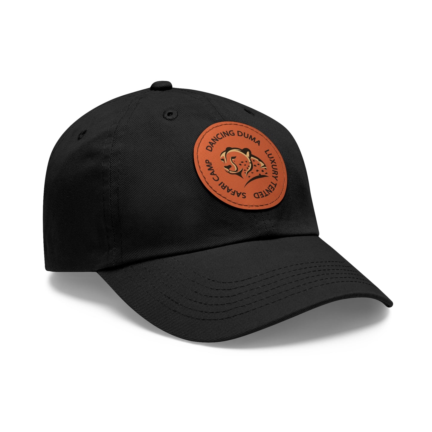 Dancing Duma Hat with Leather Patch (Round)