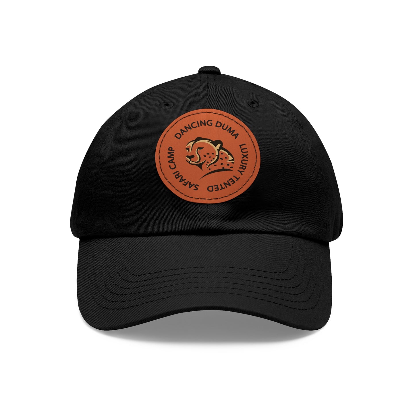 Dancing Duma Hat with Leather Patch (Round)